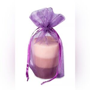 NEW Unopened 40 Purple Organza Bags See description for sizing info